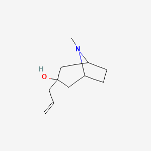3-allyl-8-methyl-8-azabicyclo[3.2.1]octan-3-ol