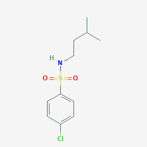 4-chloro-N-(3-methylbutyl)benzenesulfonamide