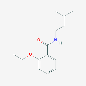 molecular formula C14H21NO2 B430632 2-ethoxy-N-isopentylbenzamide 