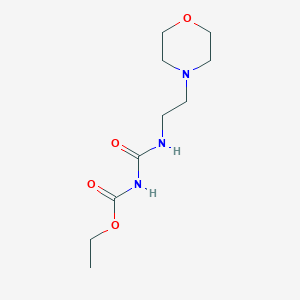 ETHYL N-{[(2-MORPHOLINOETHYL)AMINO]CARBONYL}CARBAMATE