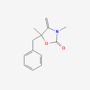 5-Benzyl-3,5-dimethyl-4-methylidene-1,3-oxazolidin-2-one