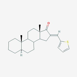 (5alpha)-16-(2-Thienylmethylene)androstan-17-one