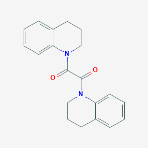 molecular formula C20H20N2O2 B430832 1-[3,4-dihydroquinolin-1(2H)-yl(oxo)acetyl]-1,2,3,4-tetrahydroquinoline 