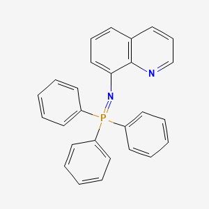 8-[(triphenyl-lambda~5~-phosphanylidene)amino]quinoline