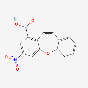 3-nitrodibenzo[b,f]oxepine-1-carboxylic acid