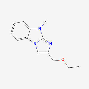 2-(ETHOXYMETHYL)-9-METHYL-9H-IMIDAZO[1,2-A][1,3]BENZIMIDAZOLE