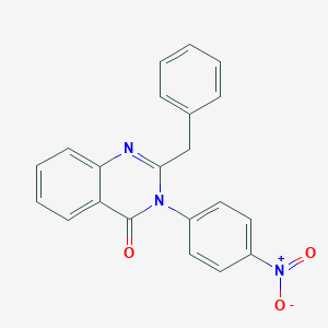 2-benzyl-3-(4-nitrophenyl)quinazolin-4(3H)-one