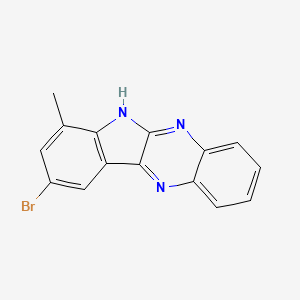 9-bromo-7-methyl-6H-indolo[2,3-b]quinoxaline