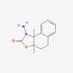 1-amino-3a,9b-dimethyl-3a,4,5,9b-tetrahydronaphtho[1,2-d][1,3]oxazol-2(1H)-one