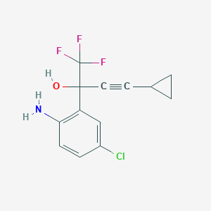 B043108 2-Amino-5-chloro-alpha-(2-cyclopropylethynyl)-alpha-(trifluoromethyl)benzenemethanol CAS No. 168834-43-3