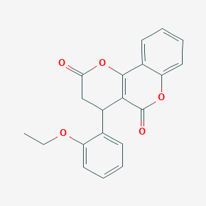 4-(2-ethoxyphenyl)-3,4-dihydro-2H,5H-pyrano[3,2-c]chromene-2,5-dione