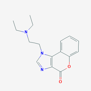 molecular formula C16H19N3O2 B431152 1-[2-(diethylamino)ethyl]chromeno[3,4-d]imidazol-4(1H)-one 