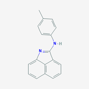 molecular formula C18H14N2 B431171 N-(4-methylphenyl)benzo[cd]indol-2-amine CAS No. 384352-00-5