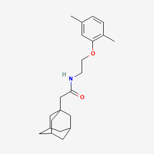 2-(1-adamantyl)-N-[2-(2,5-dimethylphenoxy)ethyl]acetamide