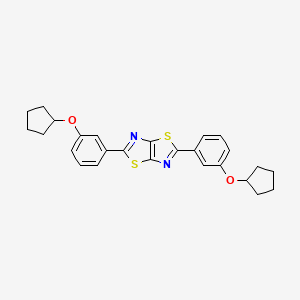 BIS[3-(CYCLOPENTYLOXY)PHENYL]-[1,3]THIAZOLO[5,4-D][1,3]THIAZOLE