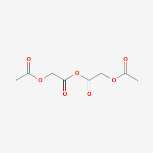 molecular formula C8H10O7 B043133 乙酰氧基乙酸酐 CAS No. 25769-61-3