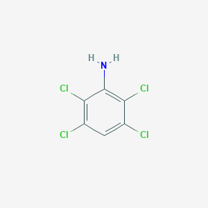 molecular formula C6H3Cl4N B043135 2,3,5,6-四氯苯胺 CAS No. 3481-20-7