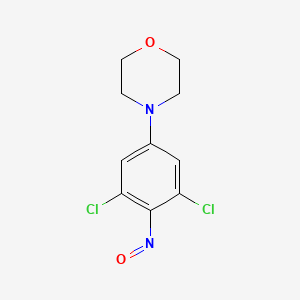 molecular formula C10H10Cl2N2O2 B4313771 4-(3,5-dichloro-4-nitrosophenyl)morpholine 