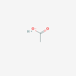 molecular formula C2H4O2<br>C2H4O2<br>CH3COOH B043138 Acetic acid CAS No. 64-19-7