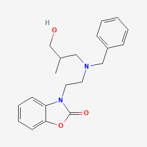 molecular formula C20H24N2O3 B4313811 3-{2-[benzyl(3-hydroxy-2-methylpropyl)amino]ethyl}-1,3-benzoxazol-2(3H)-one 