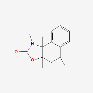 1,3a,5,5,9b-pentamethyl-3a,4,5,9b-tetrahydronaphtho[1,2-d][1,3]oxazol-2(1H)-one