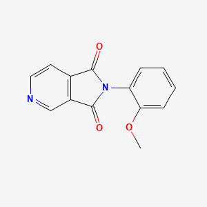 2-(2-methoxyphenyl)-1H-pyrrolo[3,4-c]pyridine-1,3(2H)-dione