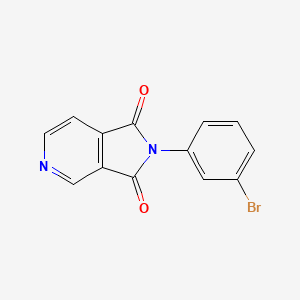 2-(3-bromophenyl)-1H-pyrrolo[3,4-c]pyridine-1,3(2H)-dione