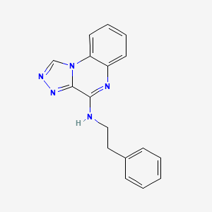 N-PHENETHYL-N-[1,2,4]TRIAZOLO[4,3-A]QUINOXALIN-4-YLAMINE