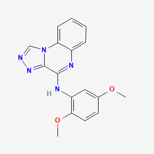 N-(2,5-dimethoxyphenyl)[1,2,4]triazolo[4,3-a]quinoxalin-4-amine