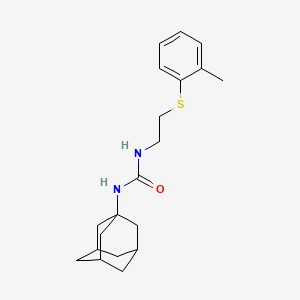 N-1-adamantyl-N'-{2-[(2-methylphenyl)thio]ethyl}urea