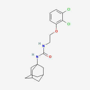 N-(1-ADAMANTYL)-N'-[2-(2,3-DICHLOROPHENOXY)ETHYL]UREA