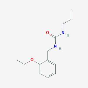 molecular formula C13H20N2O2 B4315666 N-(2-ethoxybenzyl)-N'-propylurea 