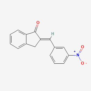 2-(3-nitrobenzylidene)indan-1-one