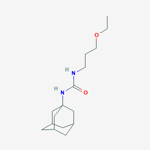 molecular formula C16H28N2O2 B431753 1-(1-Adamantyl)-3-(3-ethoxypropyl)urea CAS No. 523991-30-2