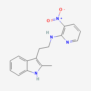 N-[2-(2-methyl-1H-indol-3-yl)ethyl]-3-nitropyridin-2-amine