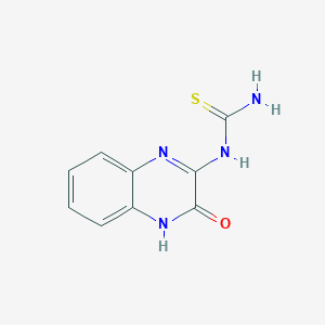 N-(3-oxo-3,4-dihydroquinoxalin-2-yl)thiourea