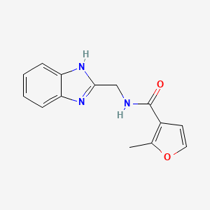 N-(1H-benzimidazol-2-ylmethyl)-2-methyl-3-furamide