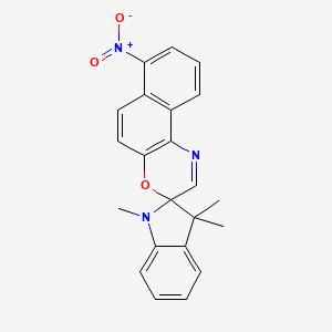 1,3,3-trimethyl-7'-nitro-1,3-dihydrospiro[indole-2,3'-naphtho[2,1-b][1,4]oxazine]