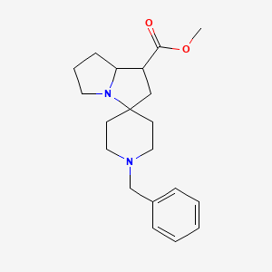 methyl 1-benzylhexahydrospiro[piperidine-4,3'-pyrrolizine]-1'-carboxylate