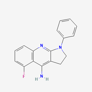 5-fluoro-1-phenyl-2,3-dihydro-1H-pyrrolo[2,3-b]quinolin-4-amine