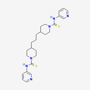 4,4'-propane-1,3-diylbis(N-pyridin-3-ylpiperidine-1-carbothioamide)