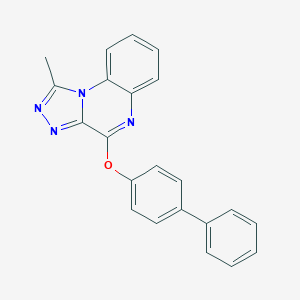 B431883 4-([1,1'-Biphenyl]-4-yloxy)-1-methyl[1,2,4]triazolo[4,3-a]quinoxaline CAS No. 370853-46-6