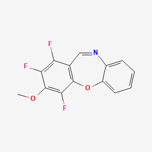 1,2,4-trifluoro-3-methoxydibenzo[b,f][1,4]oxazepine