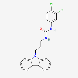 N-[3-(9H-carbazol-9-yl)propyl]-N'-(3,4-dichlorophenyl)urea