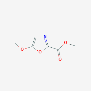 B043196 Methyl 5-methoxy-1,3-oxazole-2-carboxylate CAS No. 477870-14-7