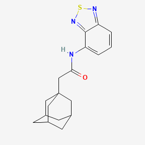 2-(ADAMANTAN-1-YL)-N-(2,1,3-BENZOTHIADIAZOL-4-YL)ACETAMIDE