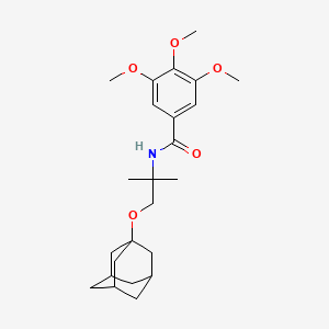 N-[2-(1-adamantyloxy)-1,1-dimethylethyl]-3,4,5-trimethoxybenzamide