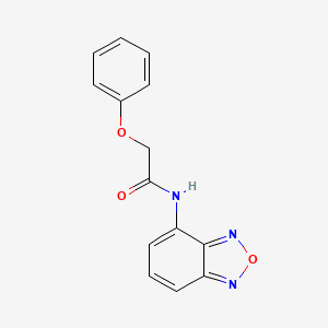 N-2,1,3-benzoxadiazol-4-yl-2-phenoxyacetamide