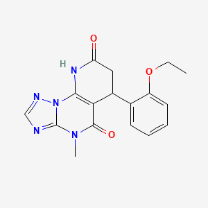 6-(2-ethoxyphenyl)-4-methyl-6,9-dihydropyrido[3,2-e][1,2,4]triazolo[1,5-a]pyrimidine-5,8(4H,7H)-dione