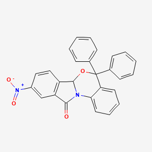 9-nitro-5,5-diphenyl-5H-isoindolo[2,1-a][3,1]benzoxazin-11(6aH)-one